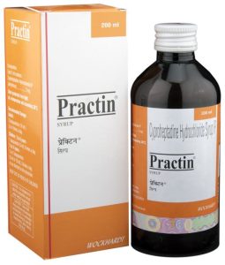 Practin (Cyproheptadine) Syrup